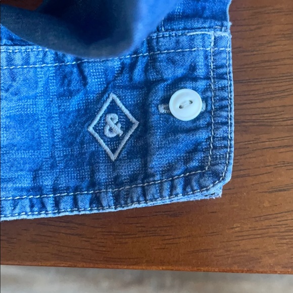 Paper Denim Cloth plaid denim button down - Picture 4 of 7